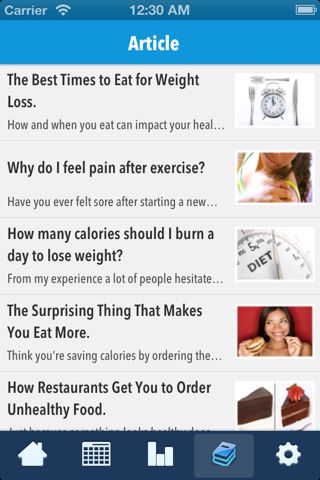 Calories iCare screenshot 4