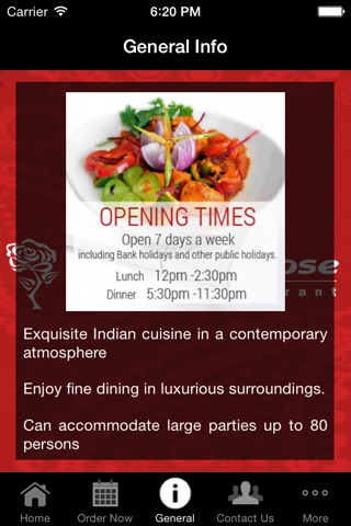 Red Rose Tandoori Restaurant screenshot 3