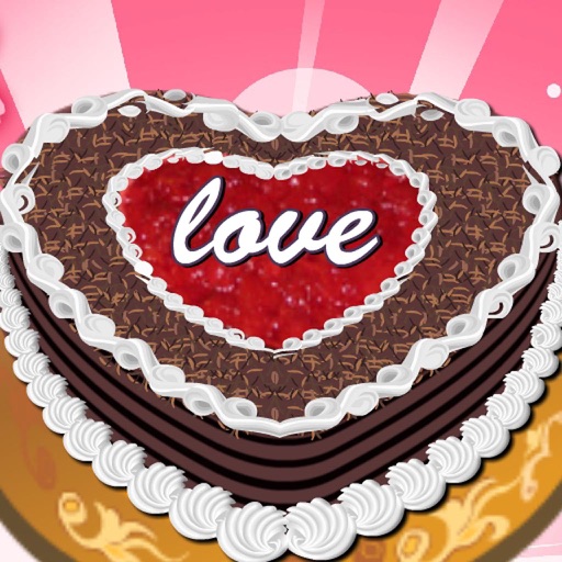 Chocolate Love Cake - The most delicious love cake for Girl - Food and Cook Game