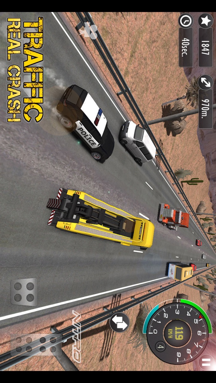 Real Racer Crash Traffic 3D