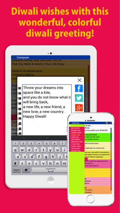 Diwali wishes in English, Hindi and Gujarati for Whatsapp and facebook