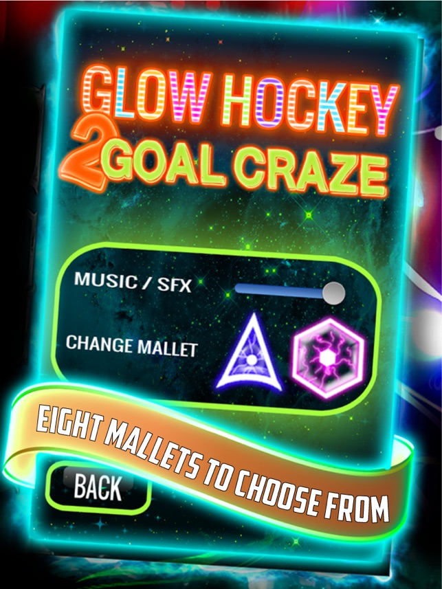 Glow Hockey - 2 Goal Craze(圖2)-速報App