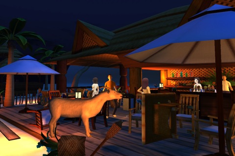 Goat Frenzy Simulator 2 : Beach Party Pro screenshot 2