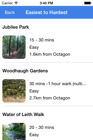 Dunedin Walking Trails App screenshot 2