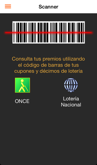 How to cancel & delete Lotería , Sorteos y Cupón ONCE con scanner para códigos de barras. Lotería Navidad - iLoterias from iphone & ipad 3