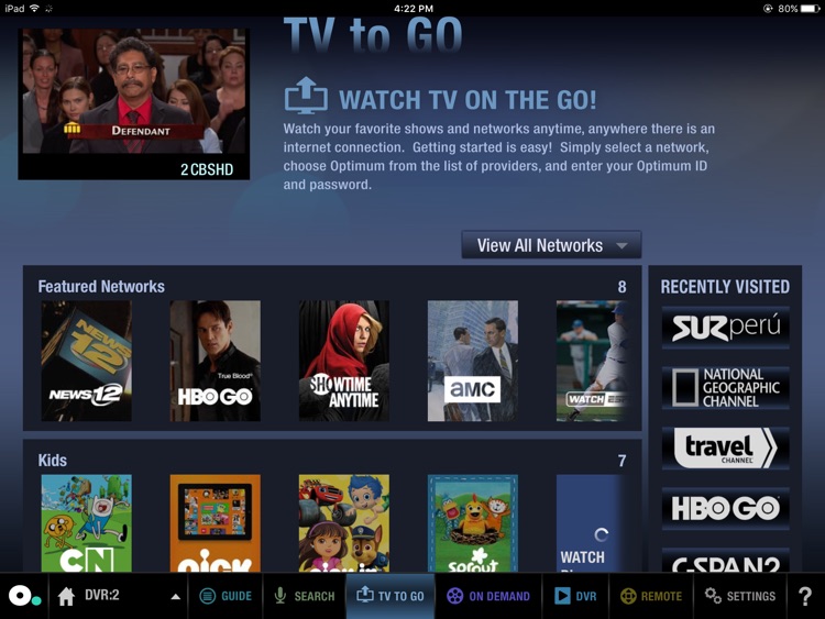 Optimum for iPad