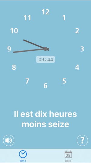 Telling Time in French