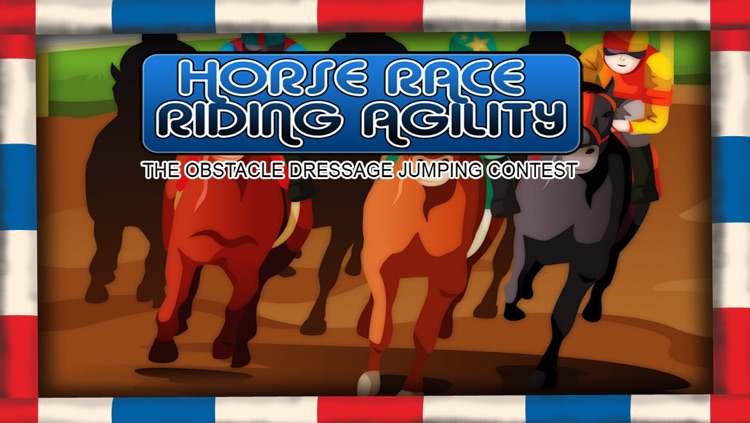 Horse Race Riding Agility : The Obstacle Dressage Jumping Contest - Free Edition