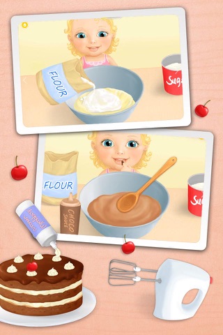 Sweet Baby Girl - Celebrate Baby Birthday, Bake Cake, Get Gifts and Pop Baloons screenshot 2