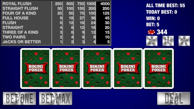 Bikini Poker Casino - Free Video Poker, Jacks or Better, Las(圖4)-速報App