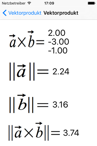 Vector calculator Math Physics screenshot 2