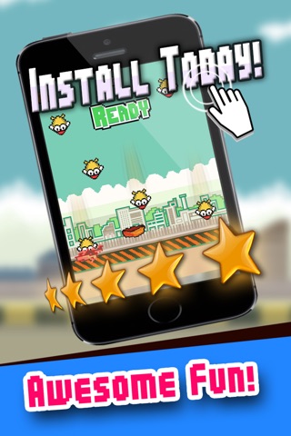 Flappy To Die - Hero Jumpy Bird With Splatty Wings To Go Flying MMO screenshot 3