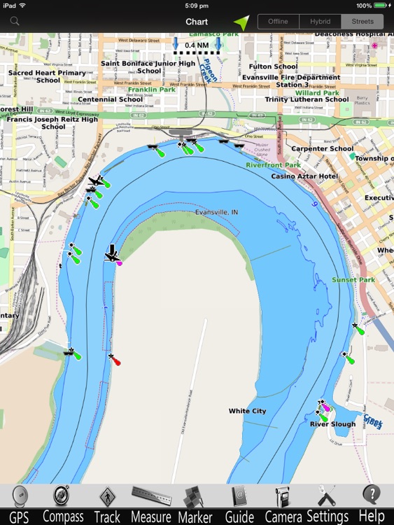 US Rivers Nautical Charts Pro screenshot-3
