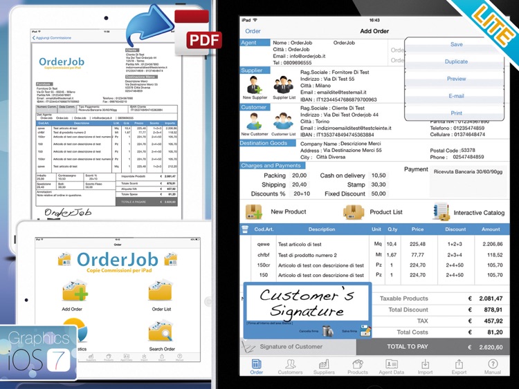 OrderJob Sales Rep Order Management for Agent Salesforce - LITE