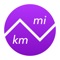 Icon Miles To Kilometers – Length Converter (mi to km)
