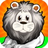 A White Lion Chase Animal Game Free