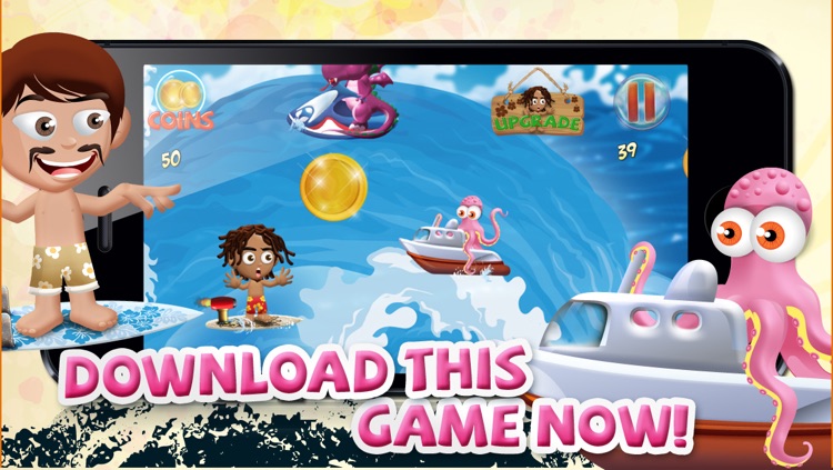 Turbo Minion Surfers and the Dash to Outrun Sea Dragons LITE - FREE Game screenshot-3