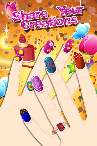 'A Fashion NailSalon Makeover: Play Tooniapolish Art Beauty Free Design Game For Girls screenshot 3