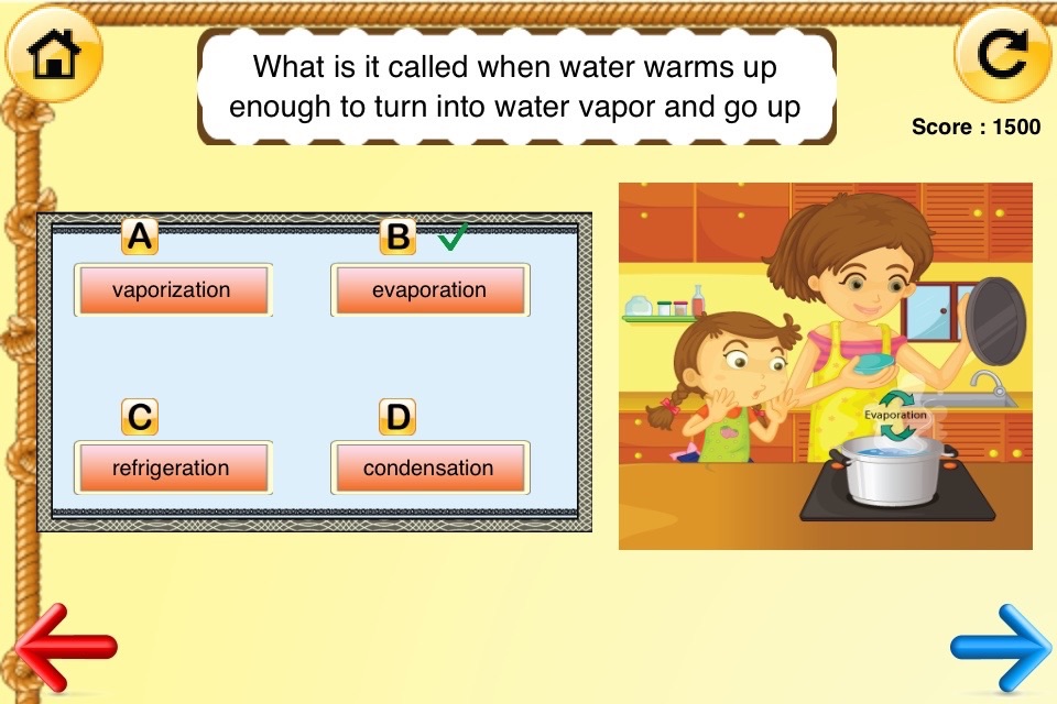 4th Grade Science Quiz # 1 for home school and classroom screenshot 3