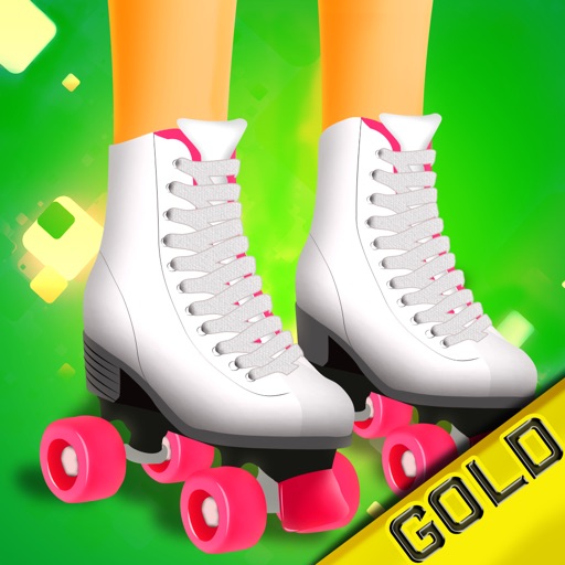 Girls Skaters - The girl only skating free game - Gold Edition Icon