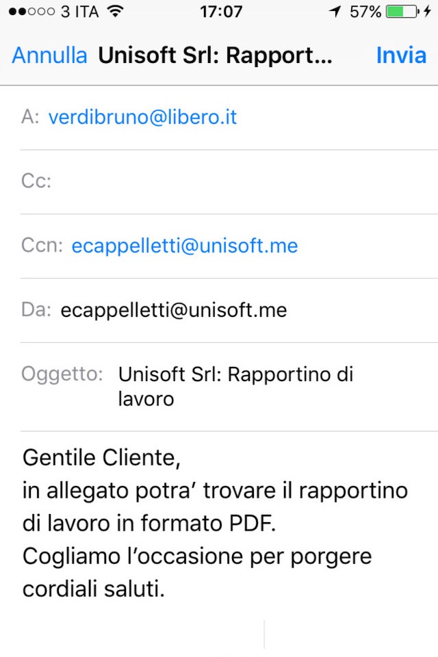 Rapportini screenshot 4