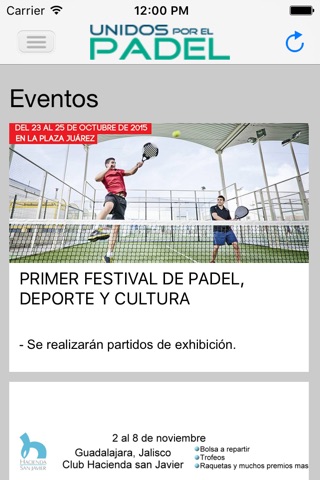 UNIDOS por el PADEL screenshot 4