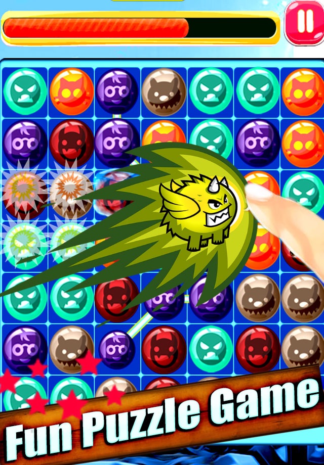 Monster Marble Blast Mania : Free Candy Match puzzle game screenshot 3