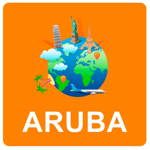 Aruba Off Vector Map - Vector World