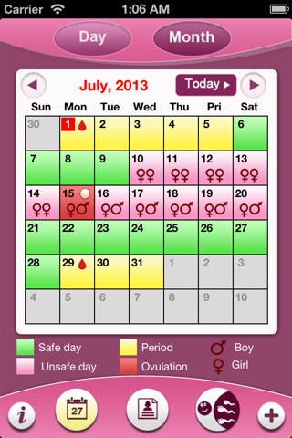Safe Period Tracker screenshot 3