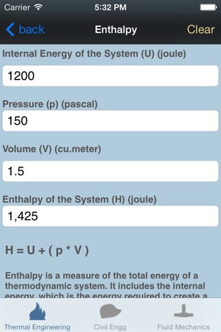 Thermal Engineering Calc screenshot 3