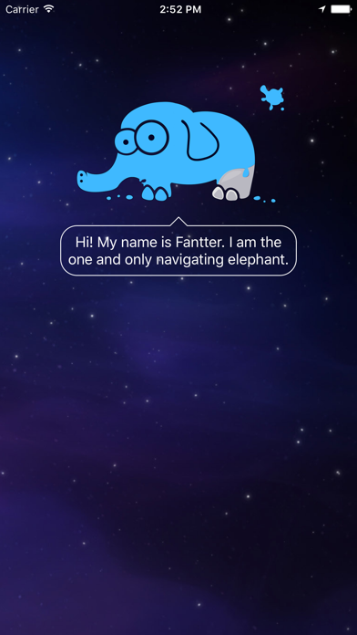 How to cancel & delete Fantter - The elephant navigator from iphone & ipad 1