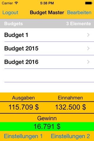 My Finances - Budget Manager screenshot 2