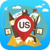 USA United States offline Travel Guide & Map. City tours: New York NEW YORK CITY,Los Angeles,Chicago,Miami