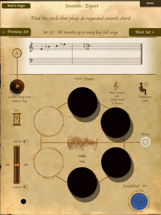 mDecks Ear Training 1 : Intervals, Triads & Sevenths