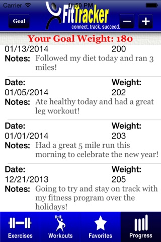 FitTracker screenshot 4