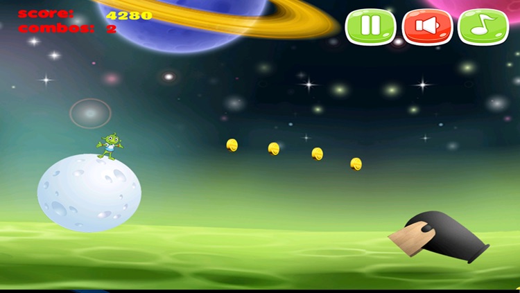 A Skilled Jumping In Space Game - From Jupiter to Mars screenshot-3