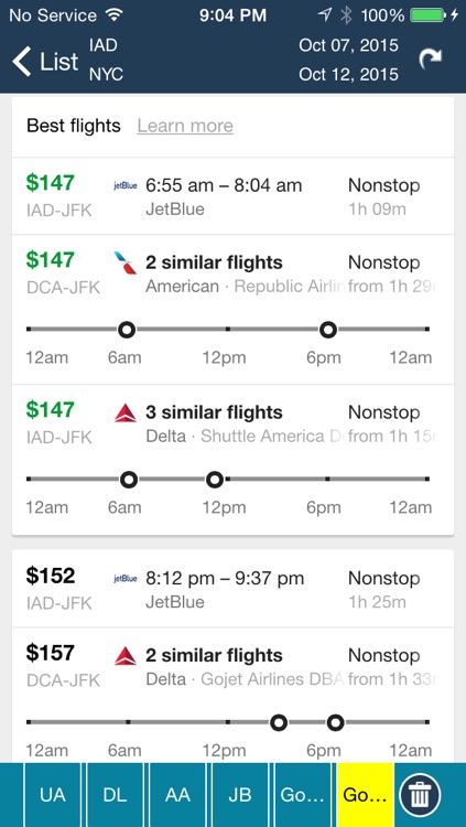 Washington Dulles Airport Pro (IAD/DCA/BWI) Flight Tracker Radar screenshot-3