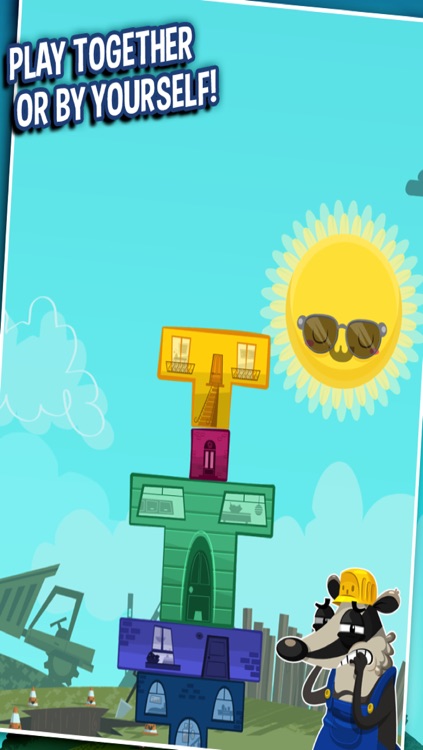 Wombi Tower - a puzzle construction game for kids screenshot-4