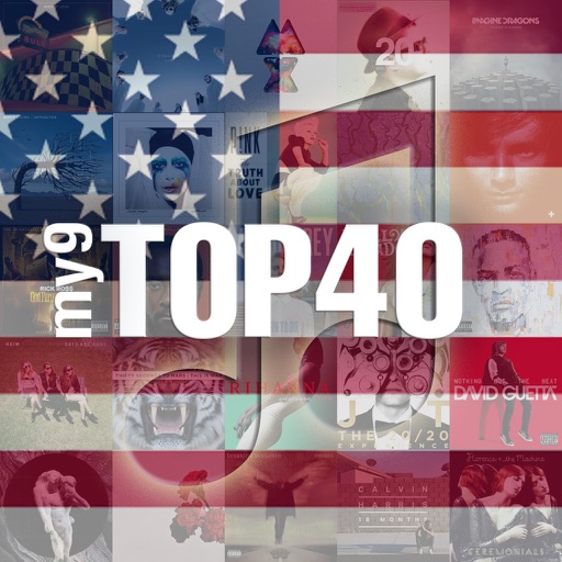 my9 Top 40 : US music charts Icon