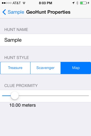 GeoHunt screenshot 2