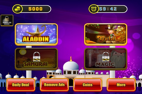 Casino Hit it Slots Lucky Magic 7 of Aladdin's Rich Gold Lamp Free screenshot 3