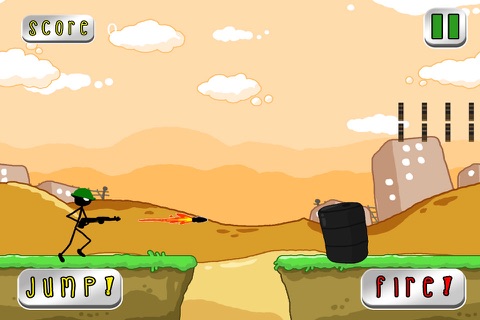 Army Stickman War Zone Free screenshot 2