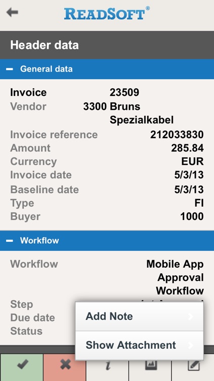 ReadSoft Mobile Legacy screenshot-3