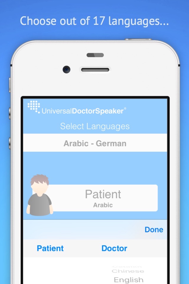 Universal Doctor Speaker: Medical Translator with Audios screenshot 2