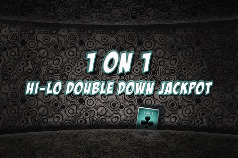 1-on-1 Hi-Lo Double Down Jackpot Pro - grand American casino game screenshot 3