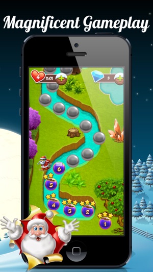 Christmas Match-3 Puzzle Game. A relaxing holiday sweeper fo(圖3)-速報App