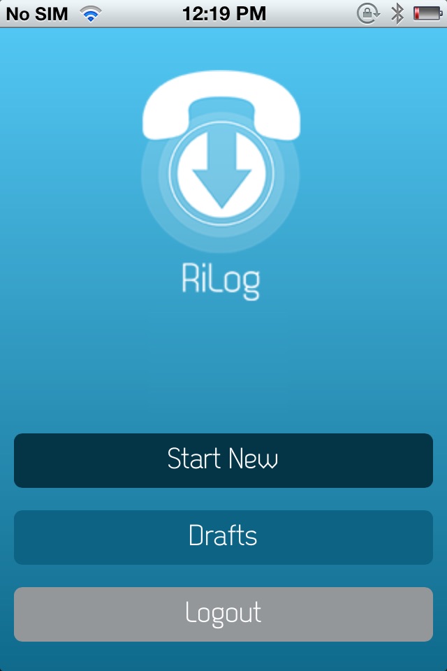 RiLog screenshot 2