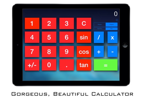 SeeThru Calc - The World's First See Through Calculator screenshot 3