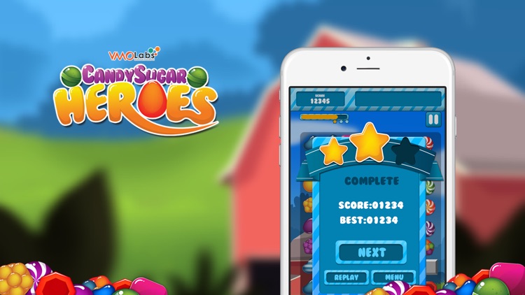 Candy Sugar Heroes screenshot-3