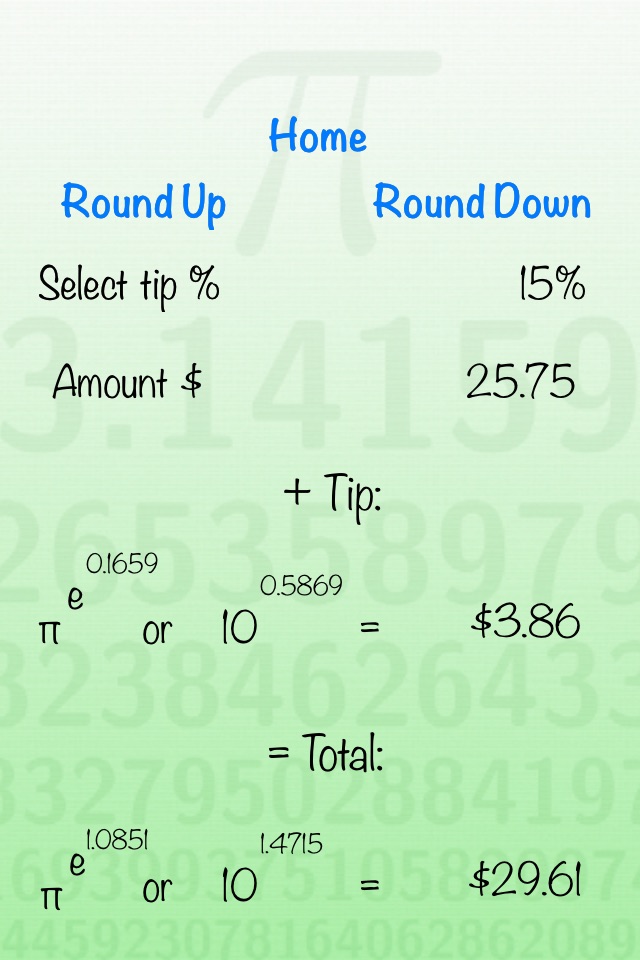 Unique Tip-Calculator screenshot 2